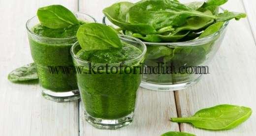 Priya's #Keto Spinach/Cucumber Smoothie